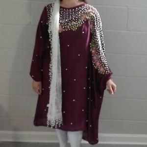 Silk kurti kurta poncho dress shirt kameez unique